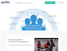Tablet Screenshot of eperflex.com
